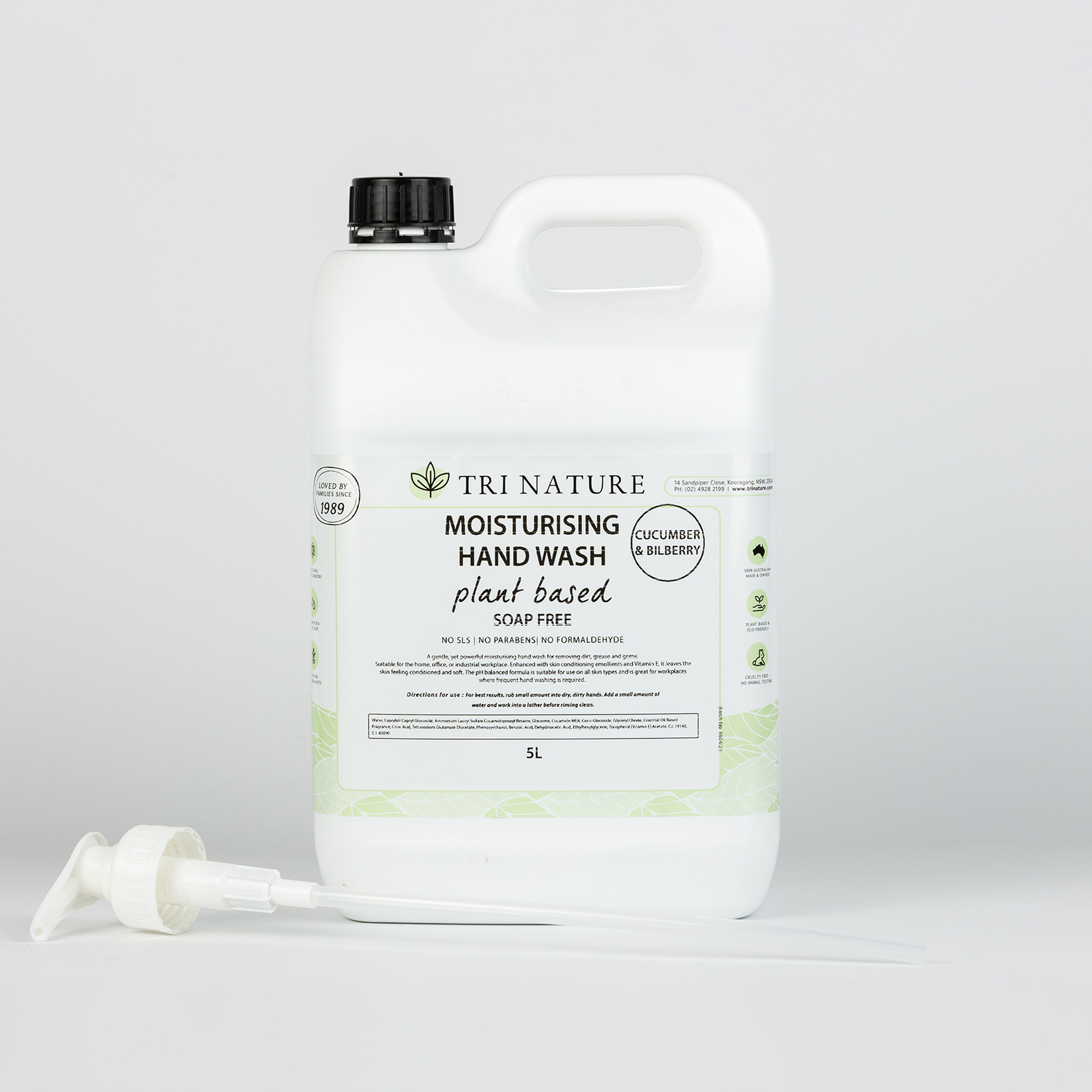 Hand Wash - Cucumber & Bilberry - Image 3